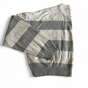 Garage Cropped Striped Sweater